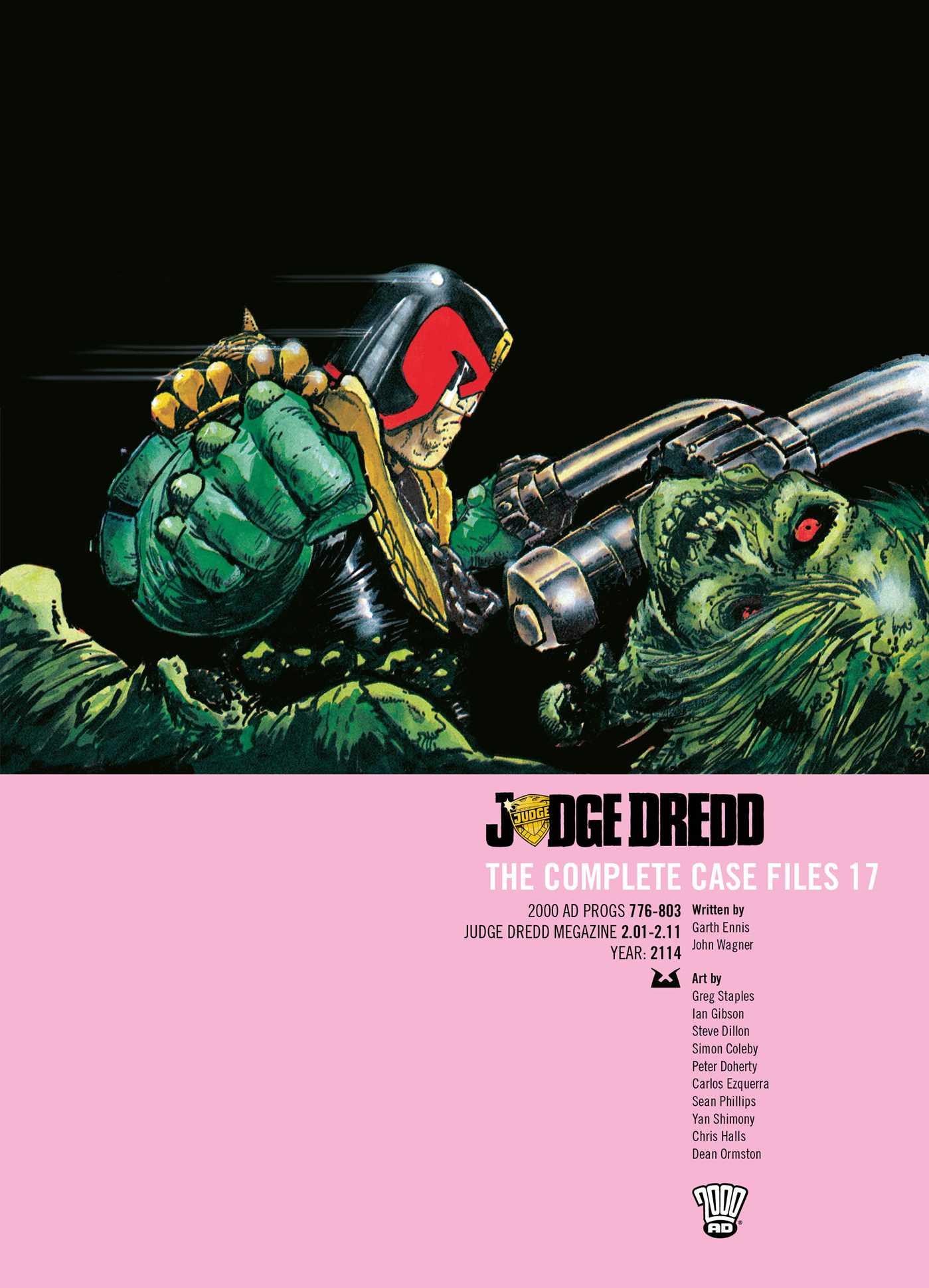 Vorderes Coverbild Judge Dredd: The Complete Case Files 17