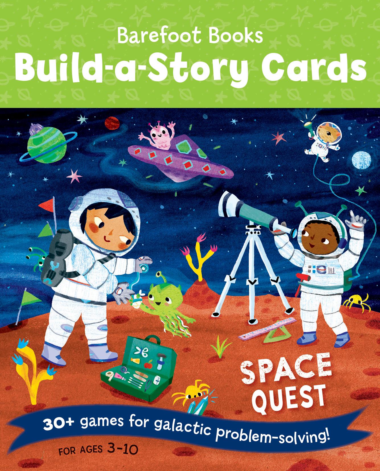 Vorderes Coverbild Build-A-Story Cards: Space Quest
