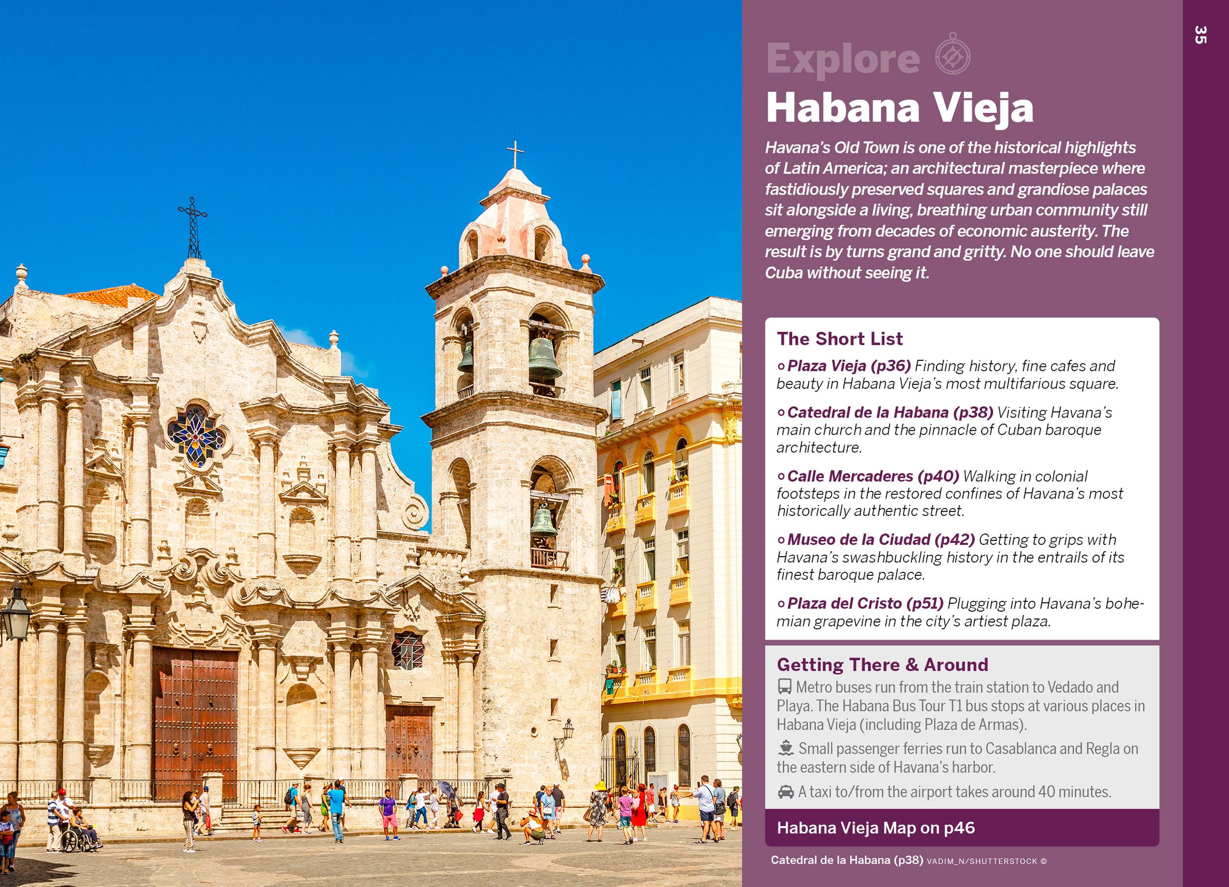 Beispielinhalt (Bild) Lonely Planet Pocket Havana