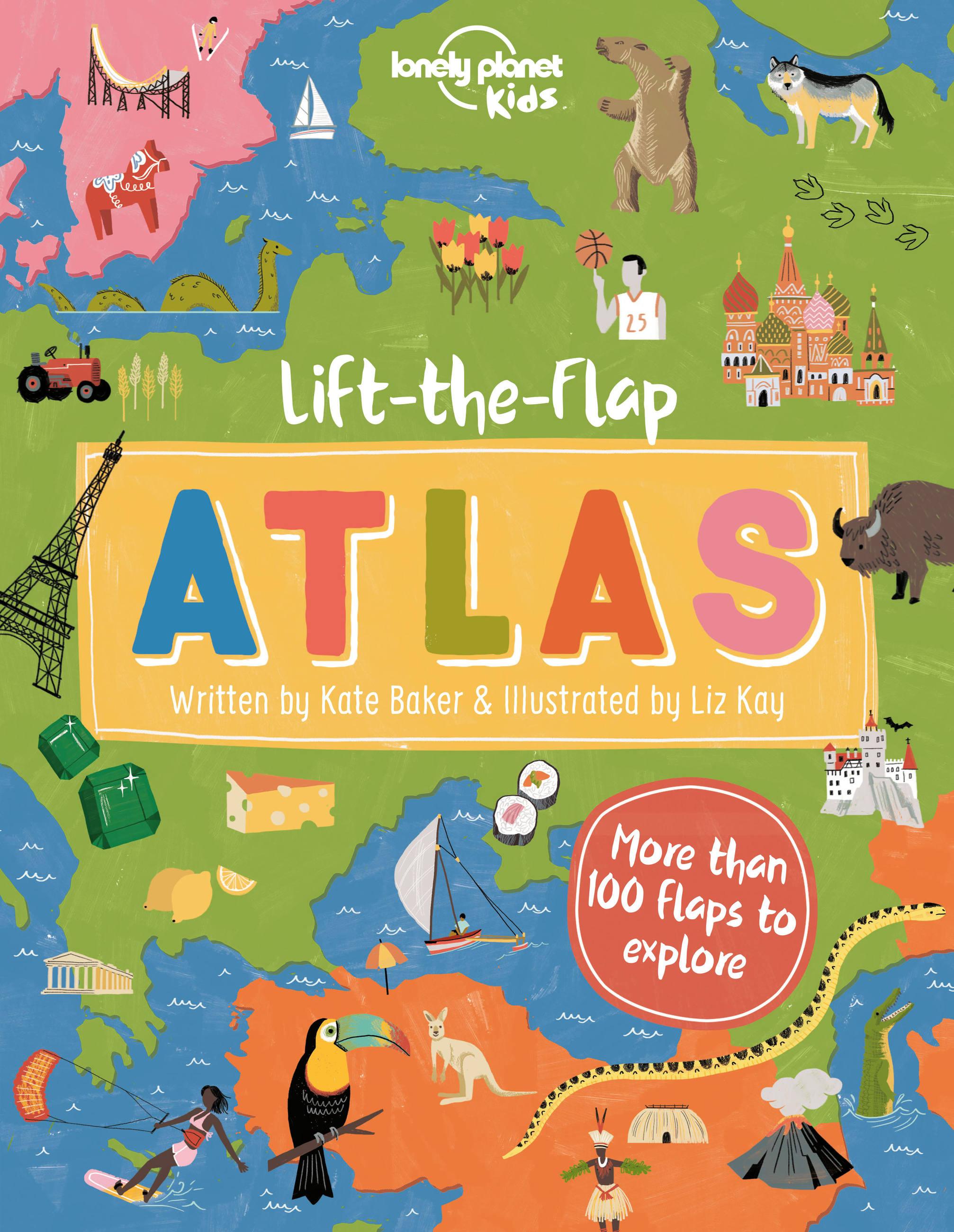 Vorderes Coverbild Lonely Planet Kids Lift-The-Flap Atlas