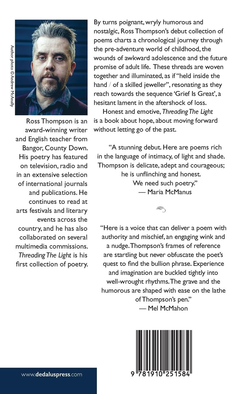 Rückseitencover Threading the Light