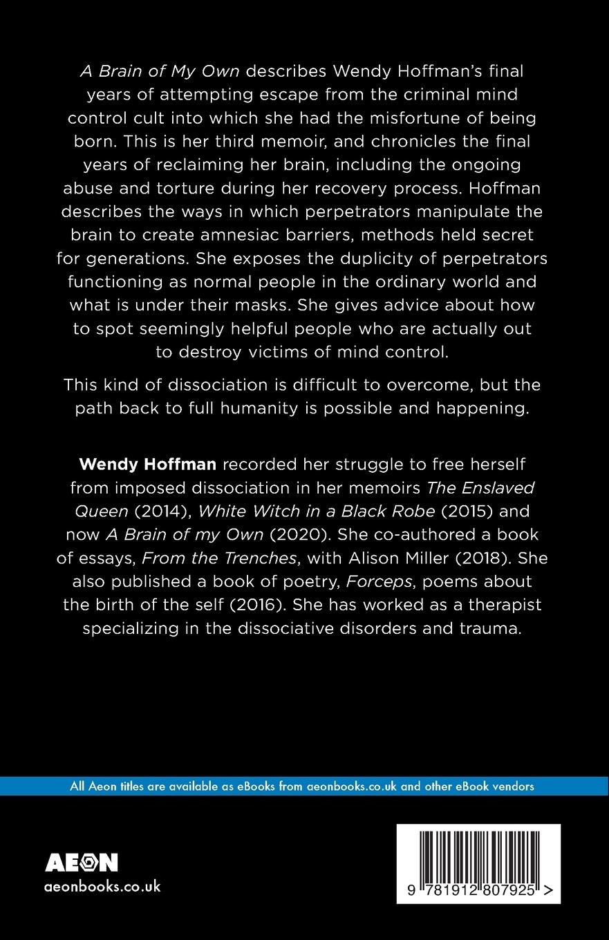 Rückseitencover A Brain Of My Own