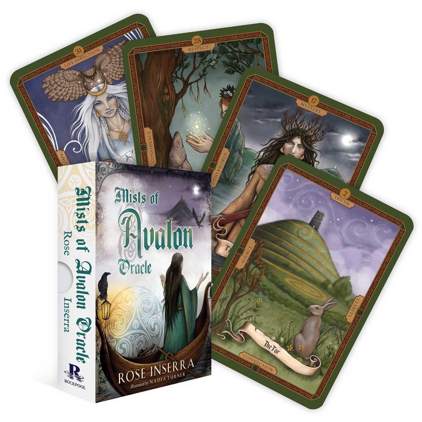 Vorderes Coverbild Mists of Avalon Oracle: (book & Cards)