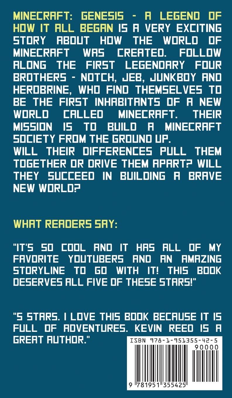 Rückseitencover Minecraft