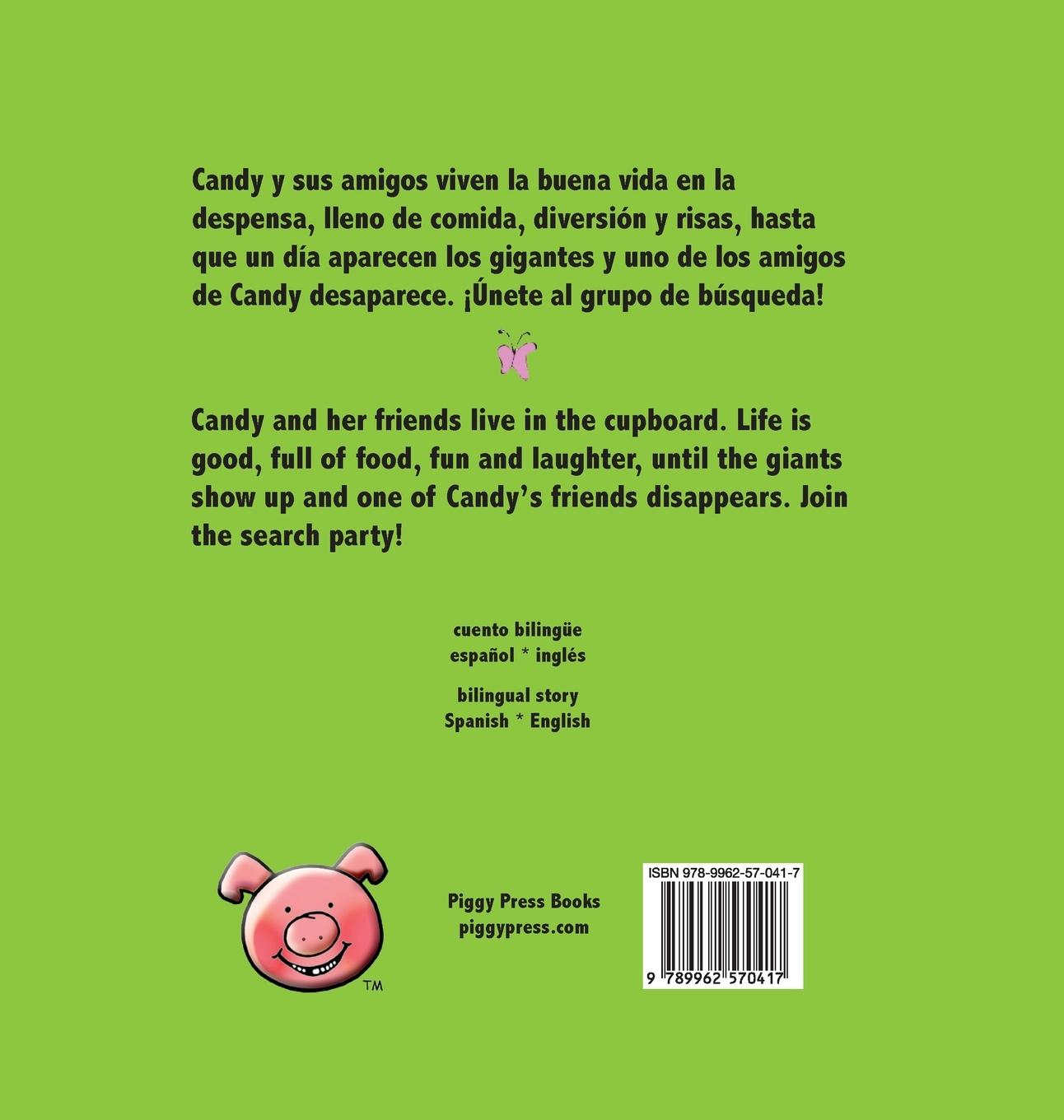 Rückseitencover Candy: la cucaracha generosa * the Generous Cockroach