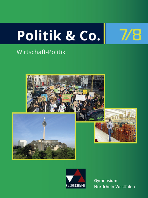 Vorderes Coverbild Politik & Co. Neu 7/8 Lehrbuch Nordrhein-Westfalen