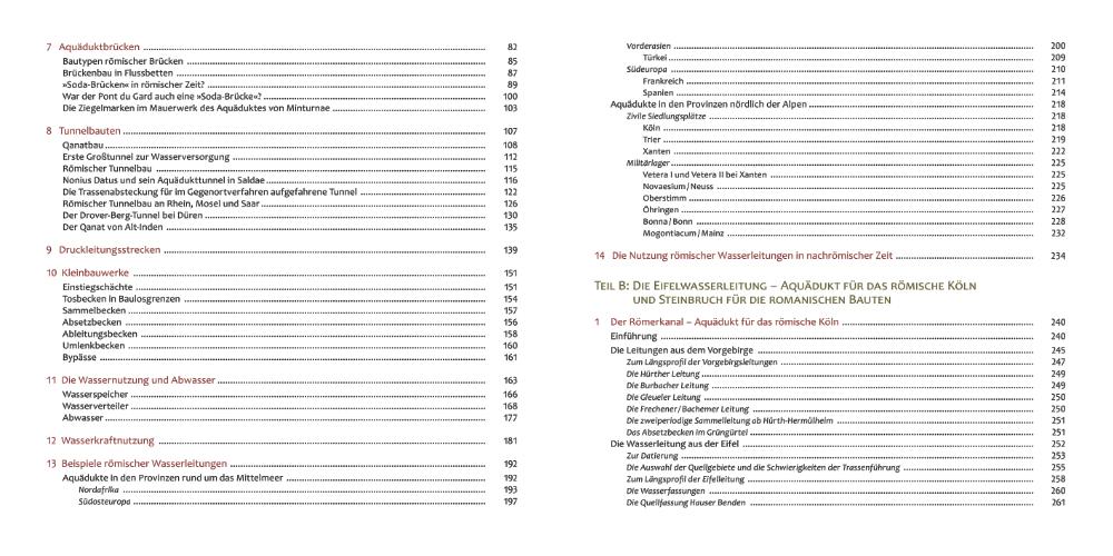 Beispielinhalt (Bild) Aquädukte
