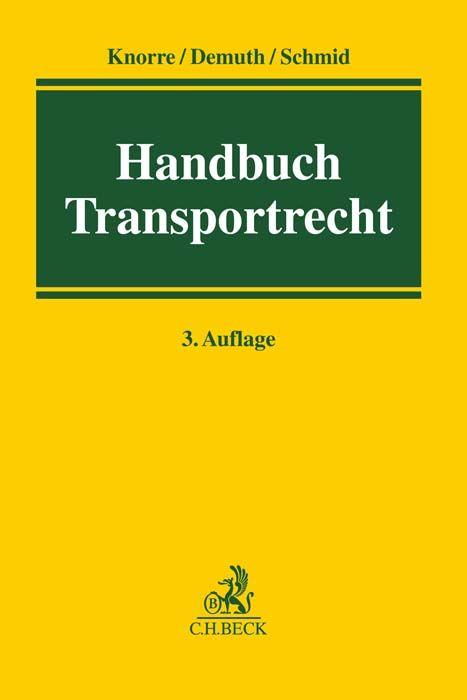 Vorderes Coverbild Handbuch Transportrecht