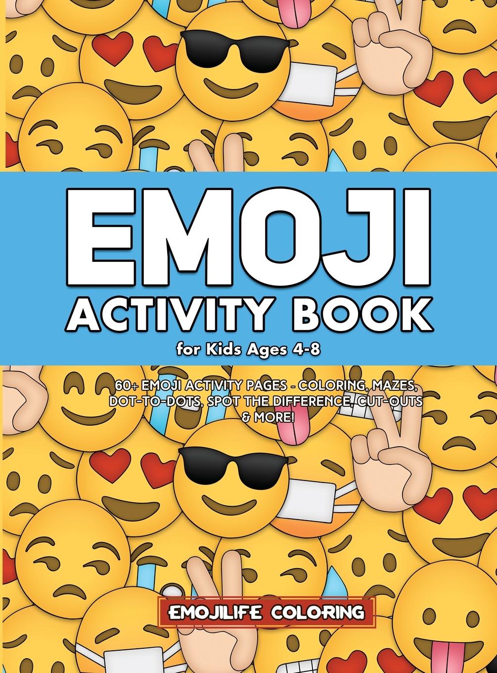 Vorderes Coverbild Emoji Activity Book for Kids Ages 4-8