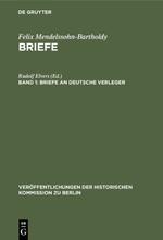 Vorderes Coverbild Briefe an deutsche Verleger
