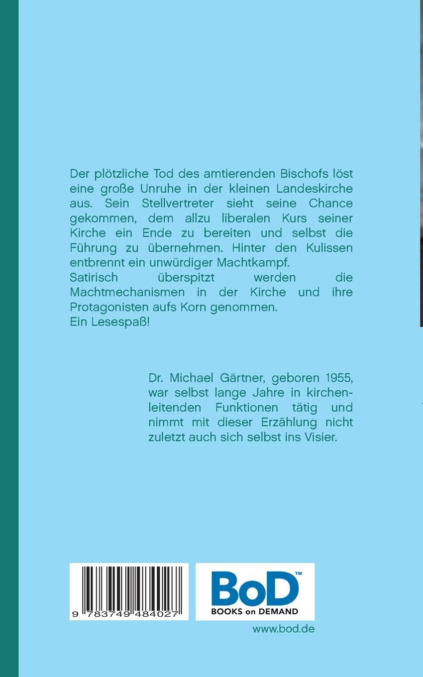 Rückseitencover Das Vermächtnis des Bischofs