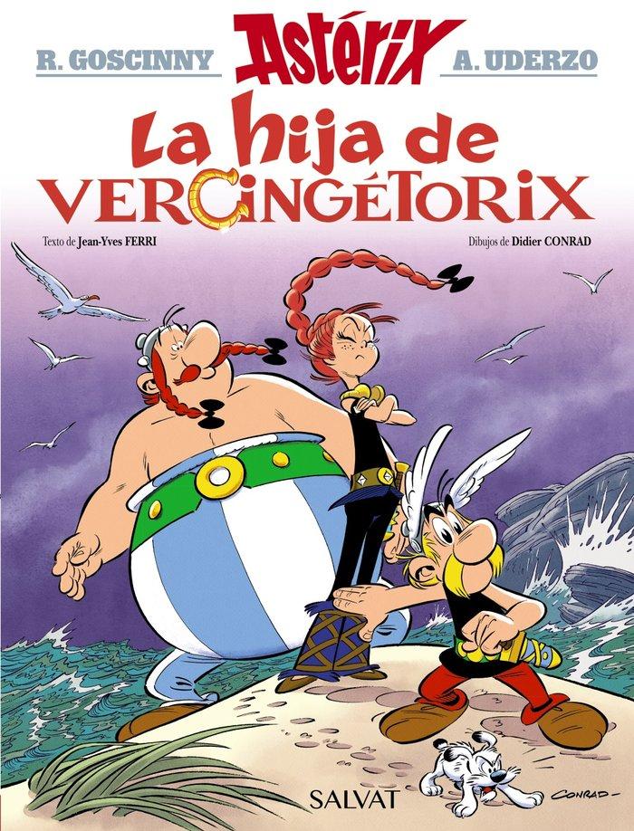 Vorderes Coverbild Asterix 38. La hija de Vercingetorix