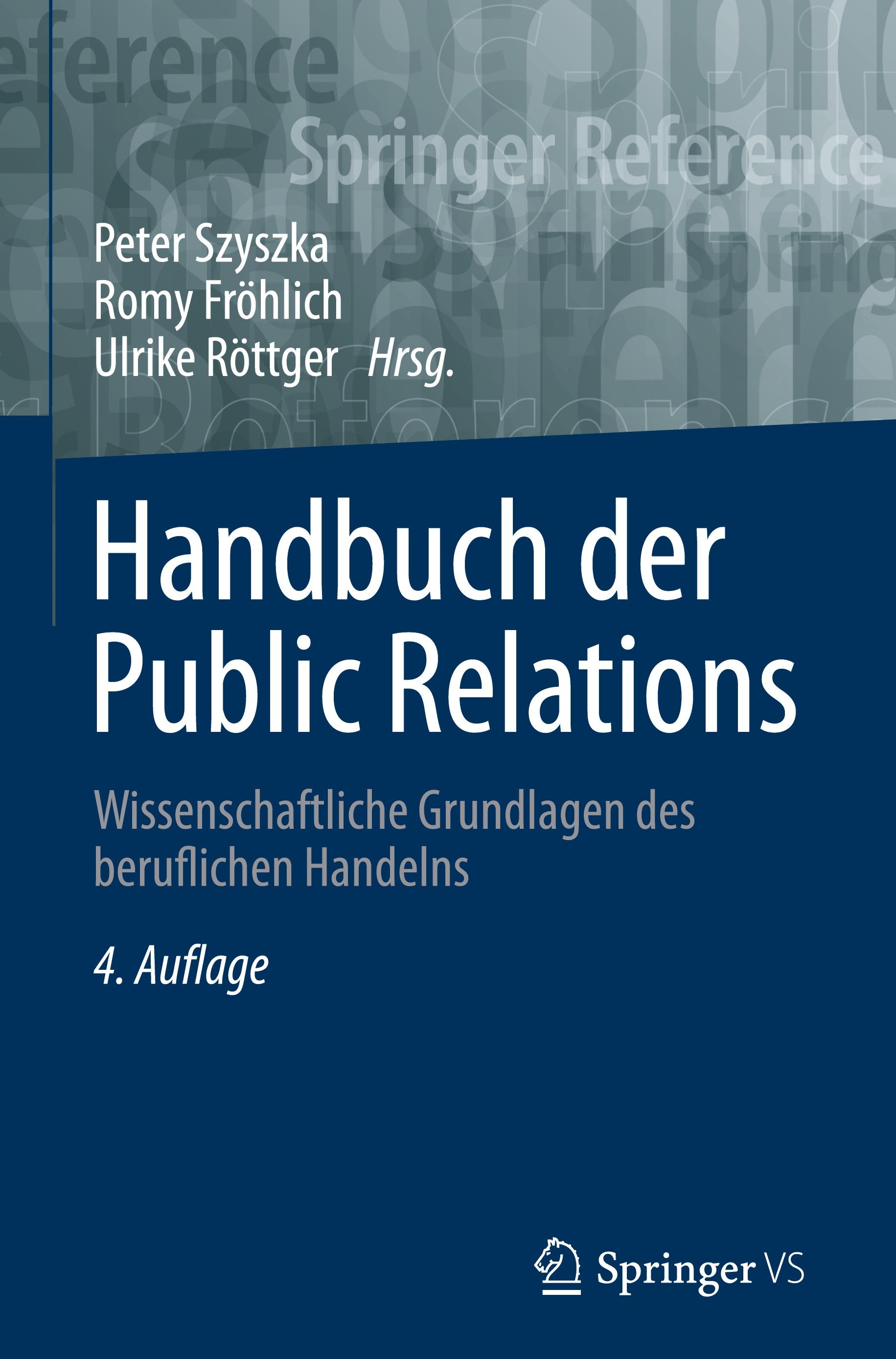 Vorderes Coverbild Handbuch der Public Relations