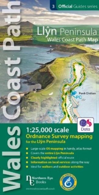 Vorderes Coverbild Llyn Peninsula Coast Path Map