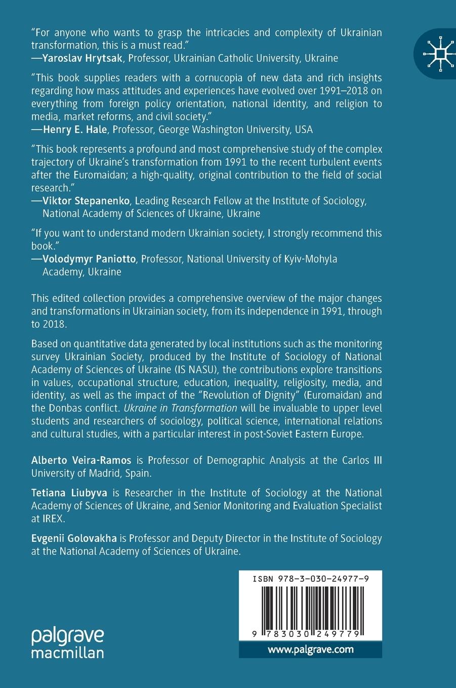 Rückseitencover Ukraine in Transformation