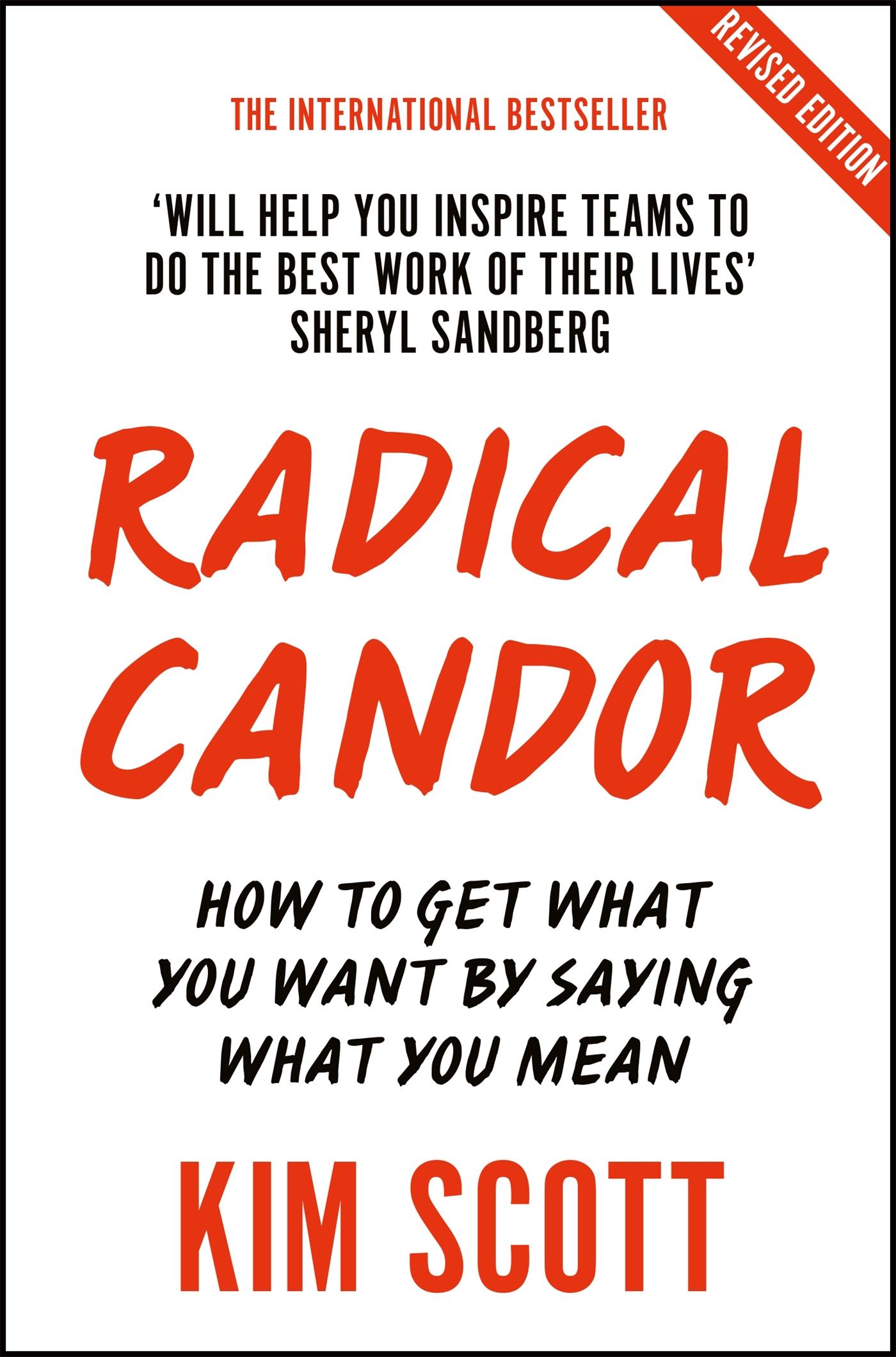 Vorderes Coverbild Radical Candor