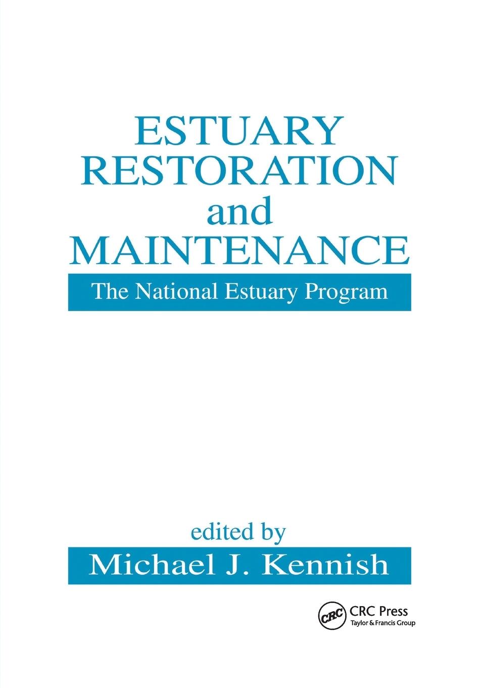 Vorderes Coverbild Estuary Restoration and Maintenance