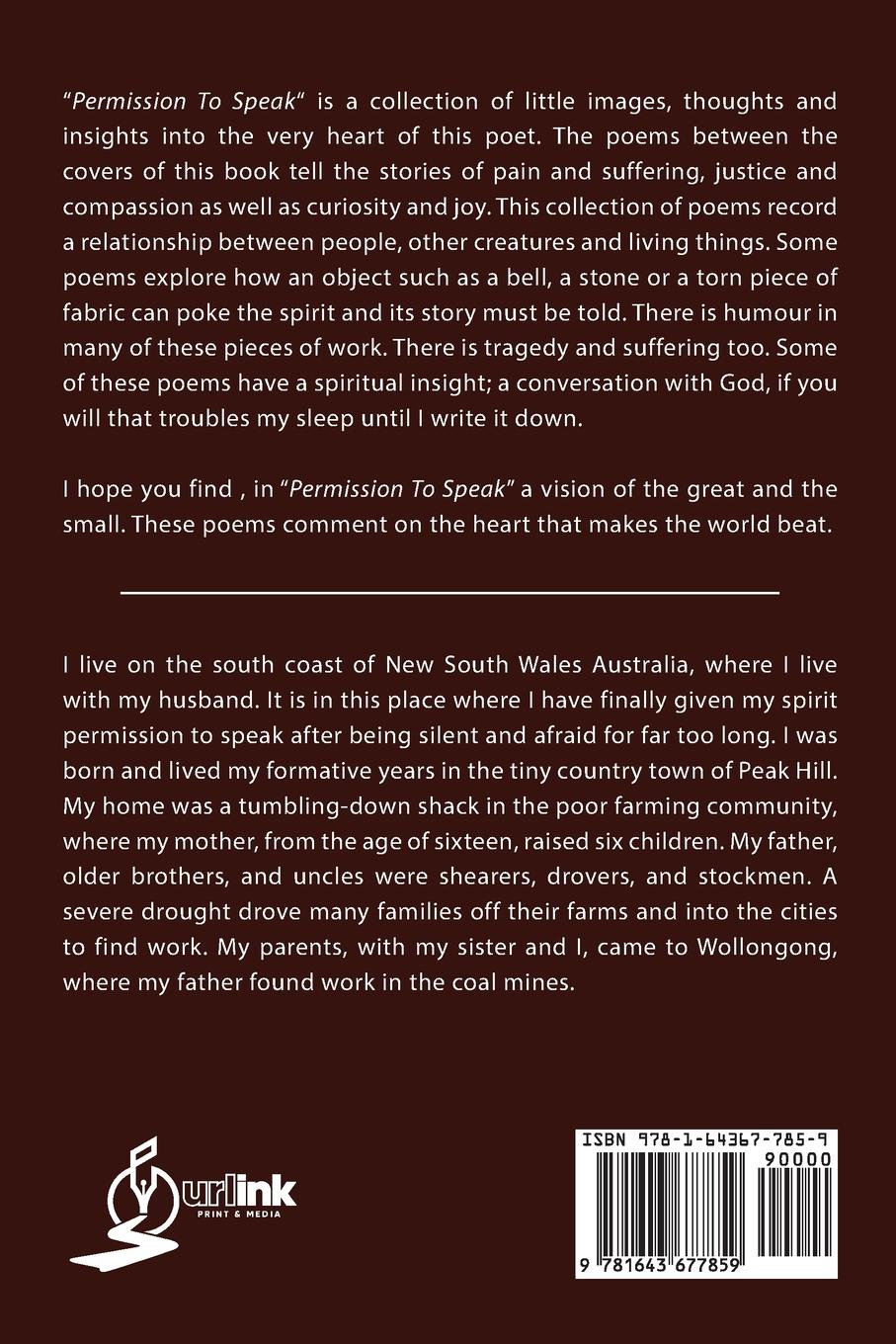 Rückseitencover Permission to Speak