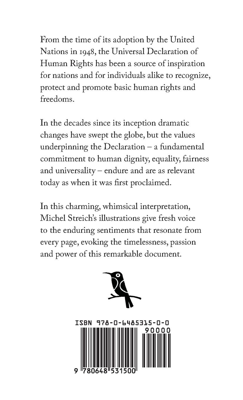 Rückseitencover The Universal Declaration of Human Rights