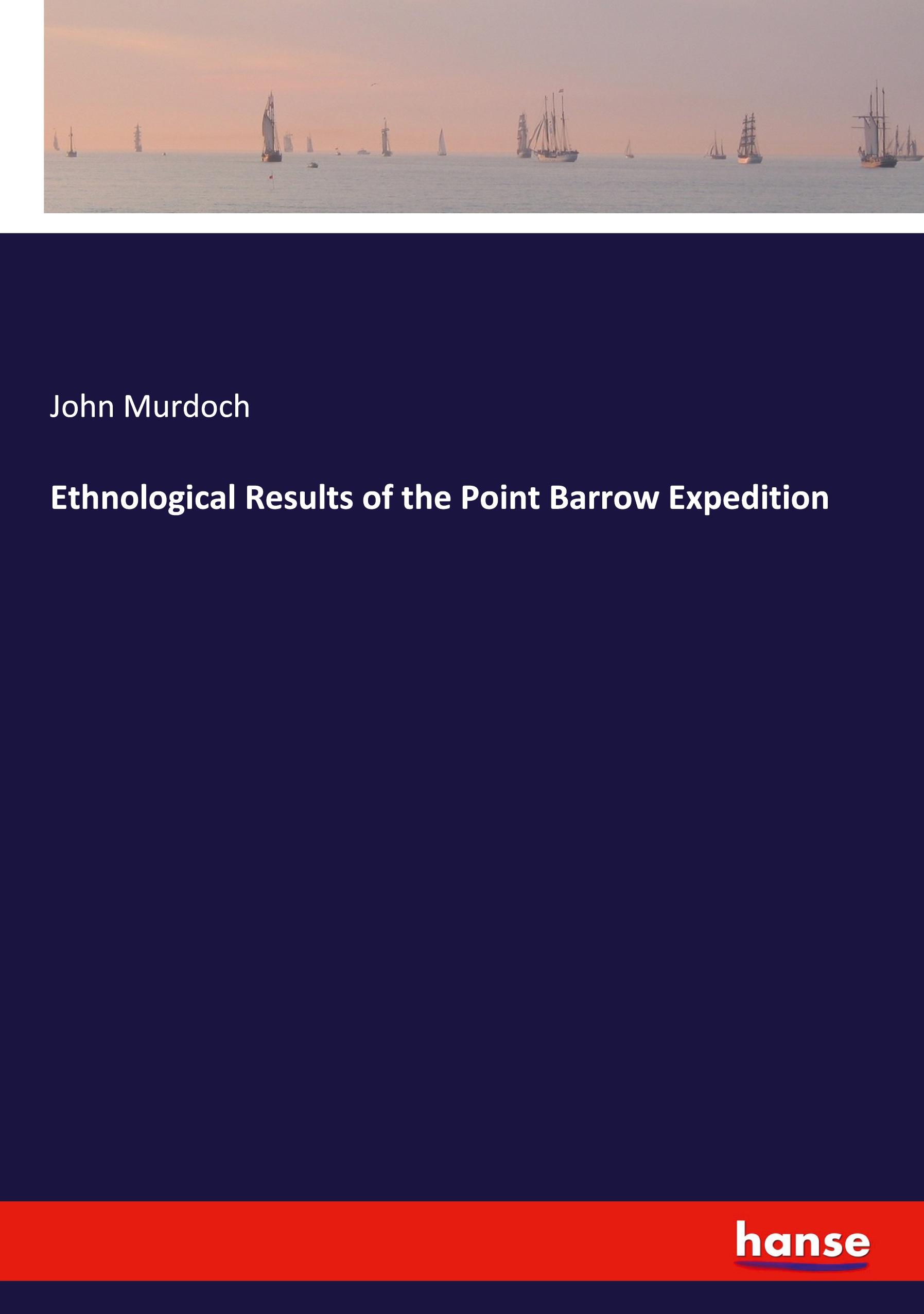Vorderes Coverbild Ethnological Results of the Point Barrow Expedition