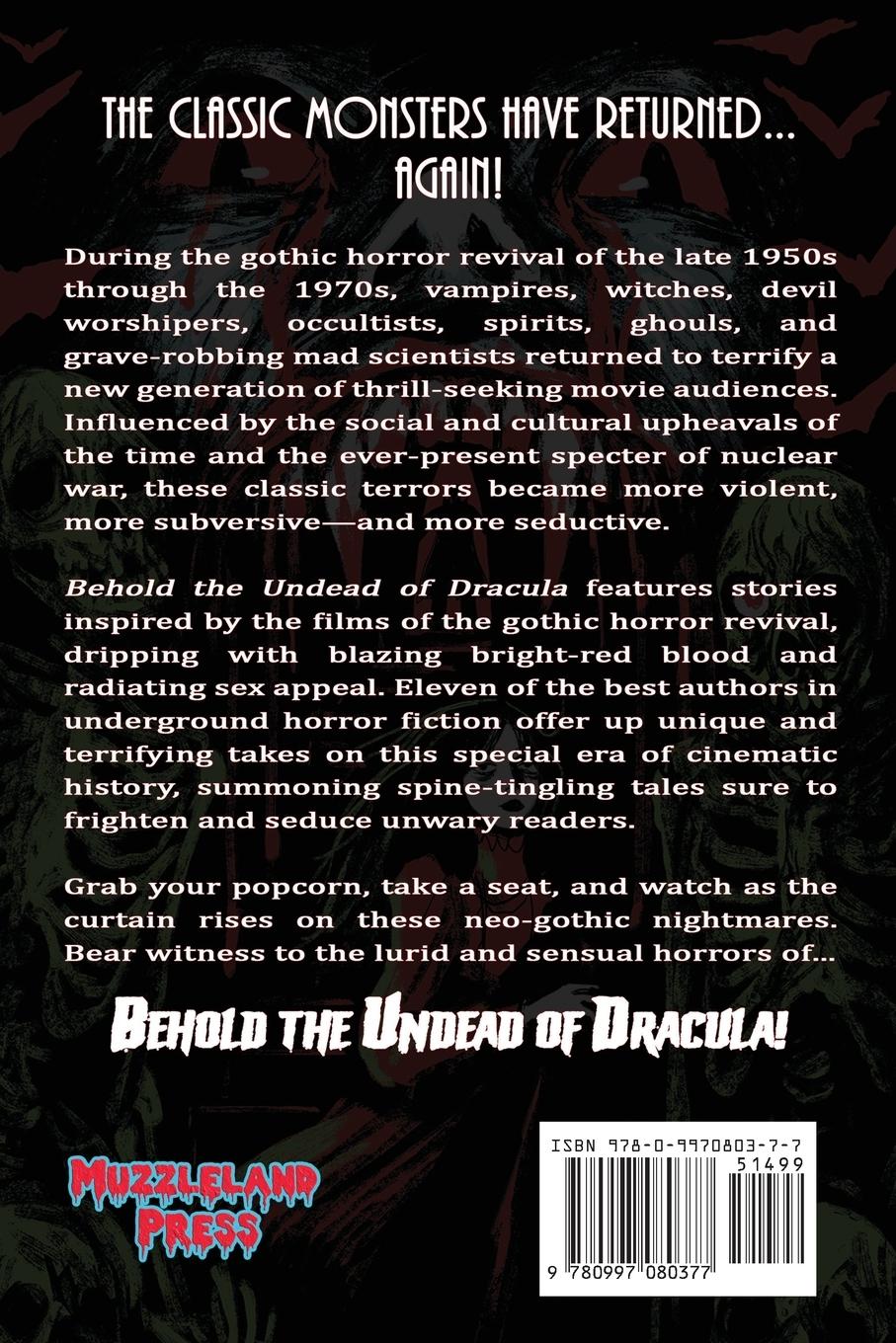 Rückseitencover Behold the Undead of Dracula