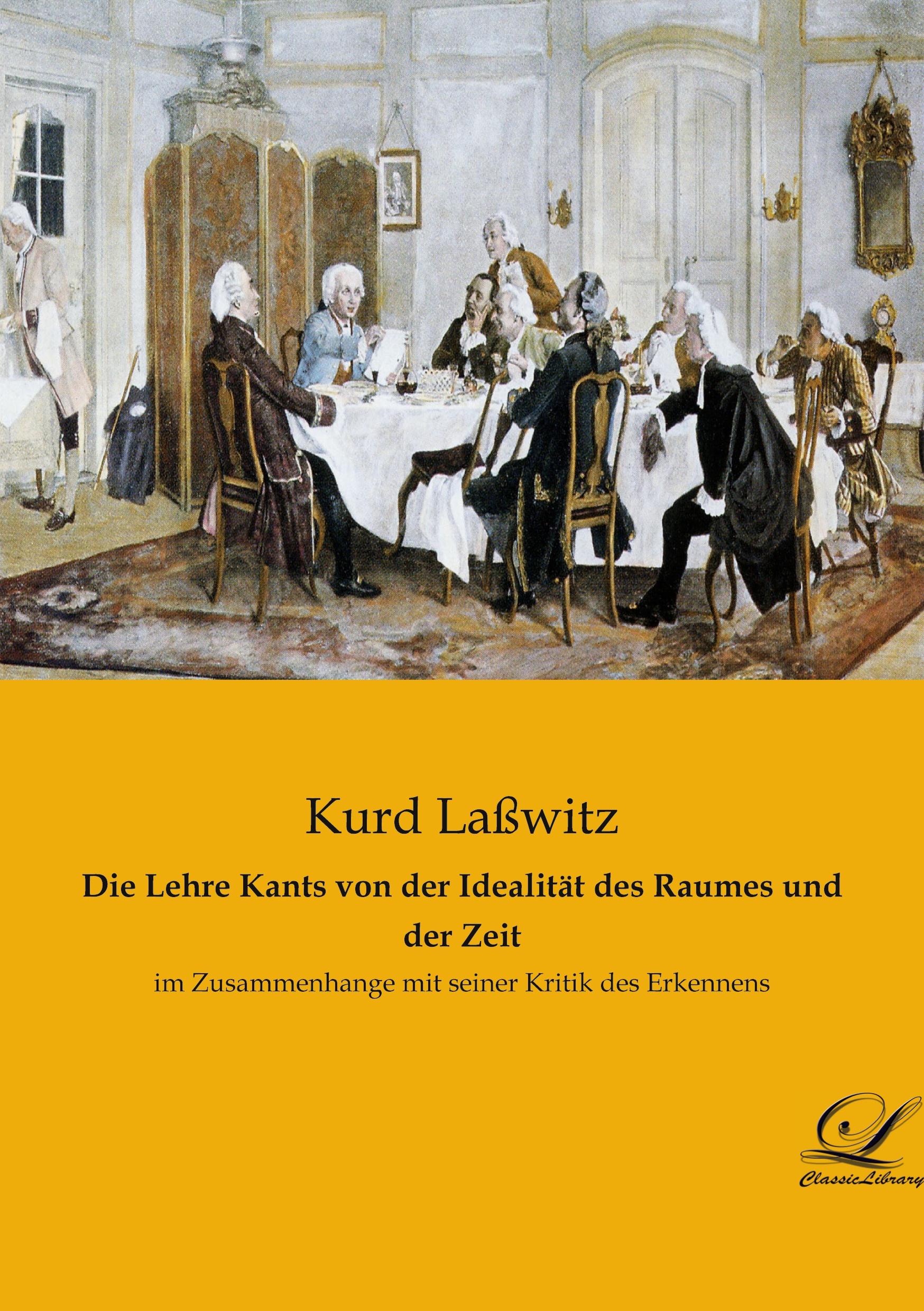 Vorderes Coverbild Die Lehre Kants von der Idealität des Raumes und der Zeit