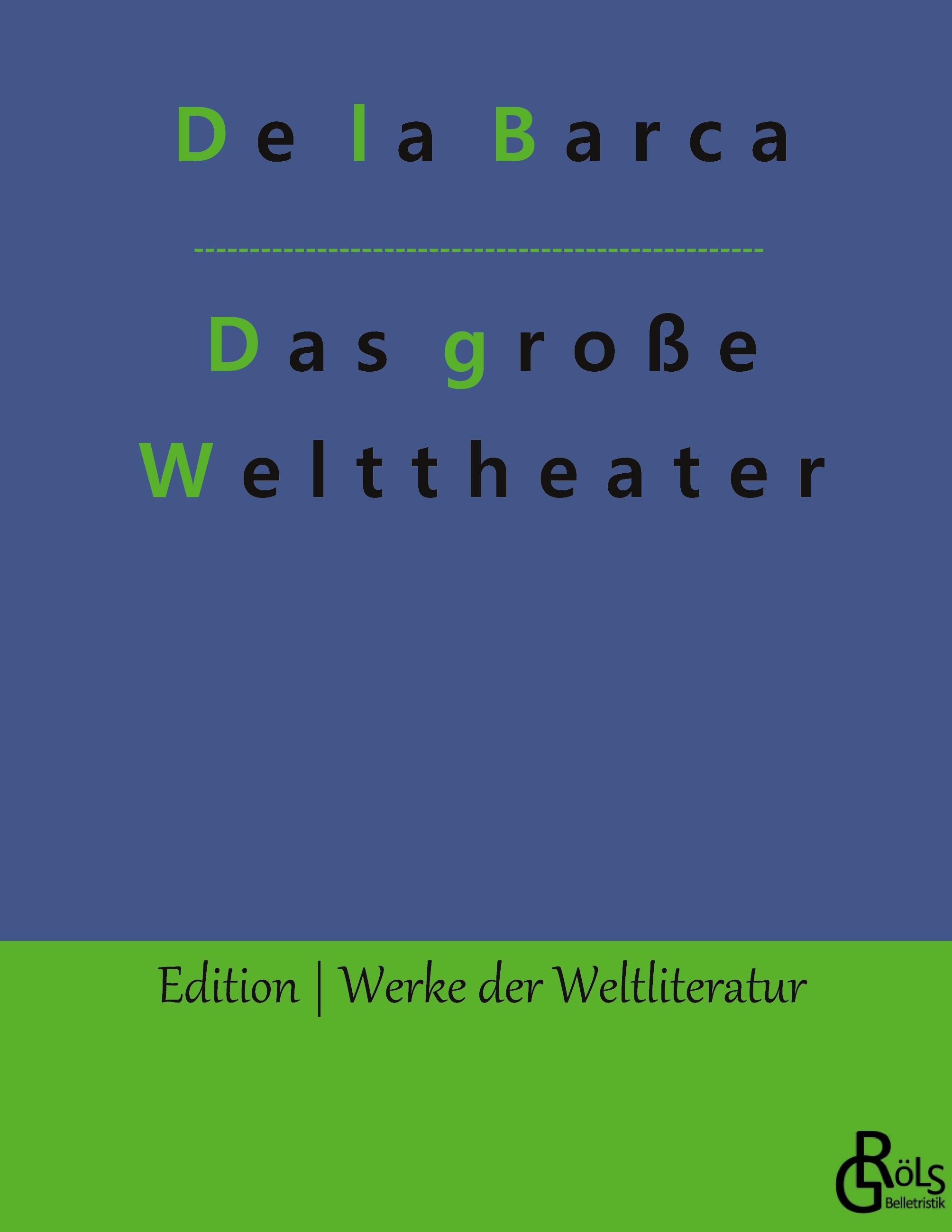 Vorderes Coverbild Das große Welttheater