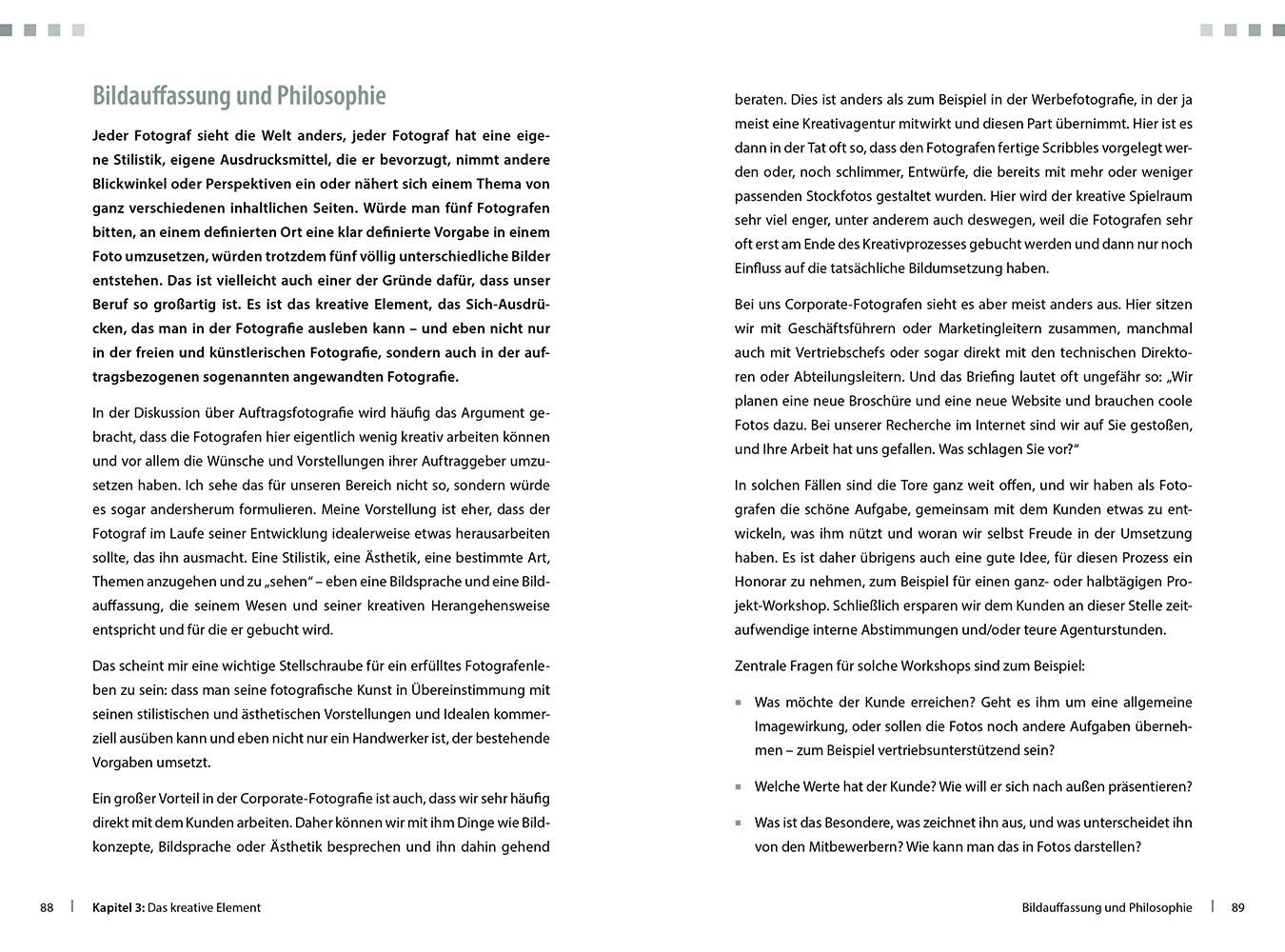 Beispielinhalt (Bild) Corporate- und Industriefotografie