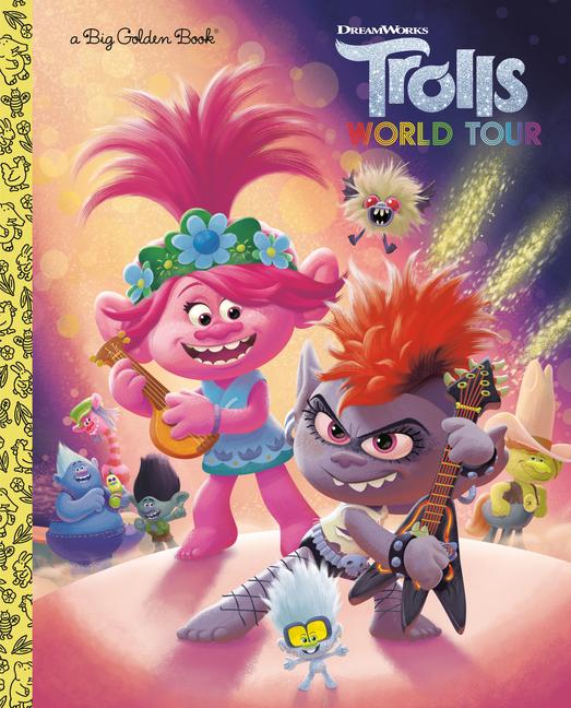 Vorderes Coverbild Trolls World Tour Big Golden Book (DreamWorks Trolls World Tour)