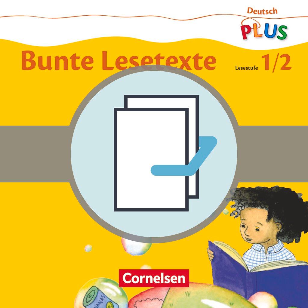 Vorderes Coverbild Deutsch plus - Grundschule - Bunte Lesetexte - Lesehefte Stufe 1 und 2 im Paket
