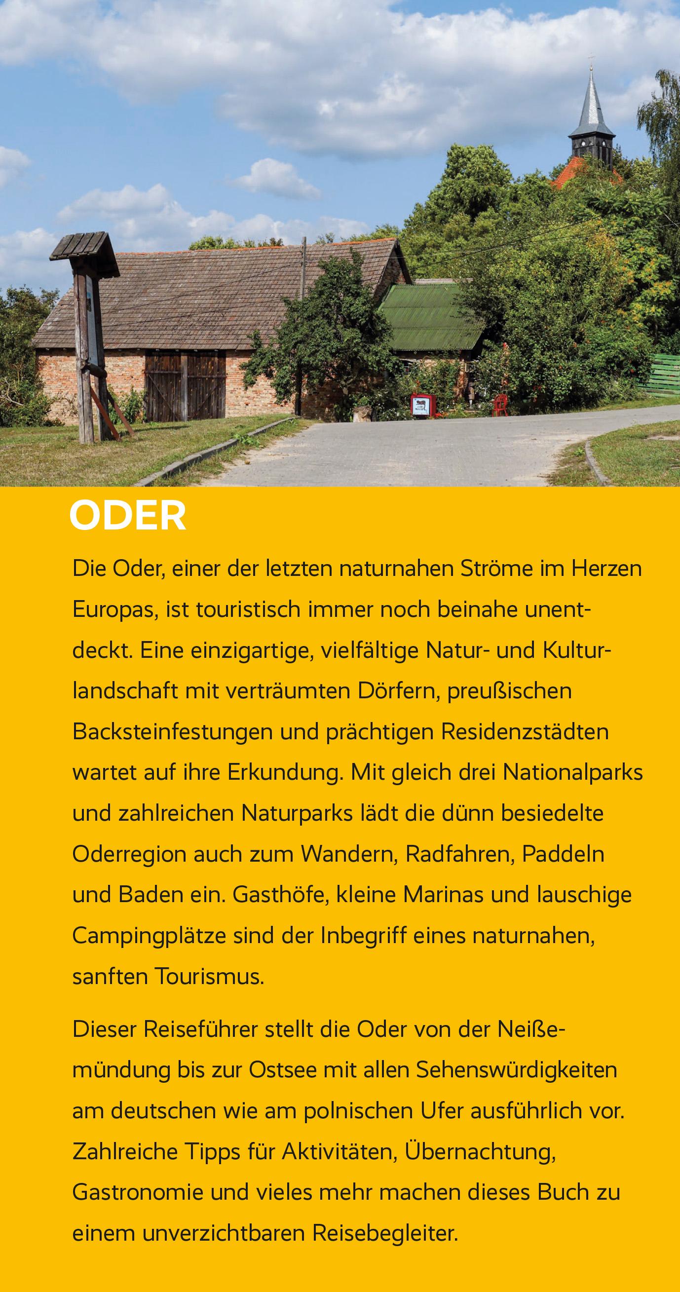 Beispielinhalt (Bild) Reiseführer Oder