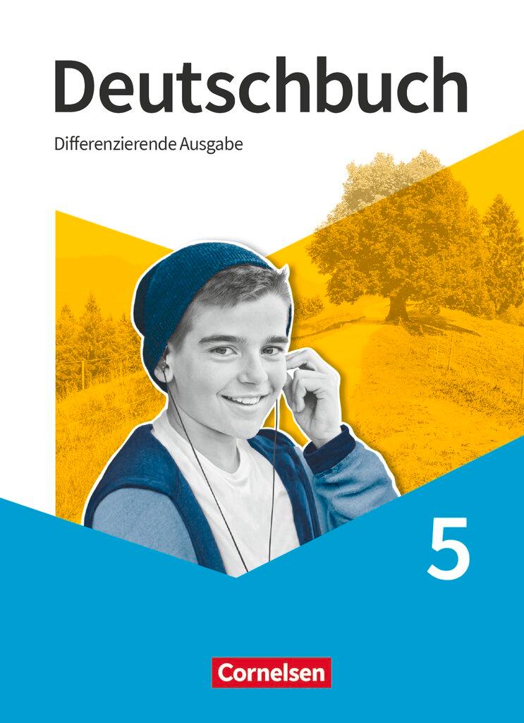 Vorderes Coverbild Deutschbuch 5. Schuljahr. Schülerbuch