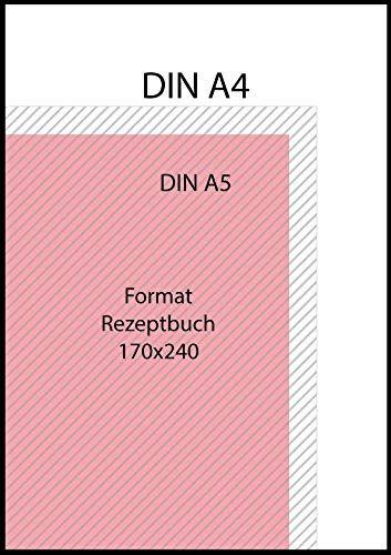 Beispielinhalt (Bild) Rezeptbuch zum Selberschreiben in rosa