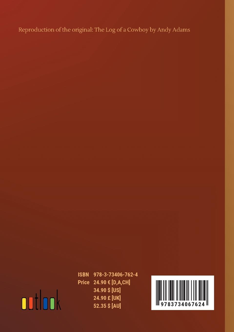 Rückseitencover The Log of a Cowboy