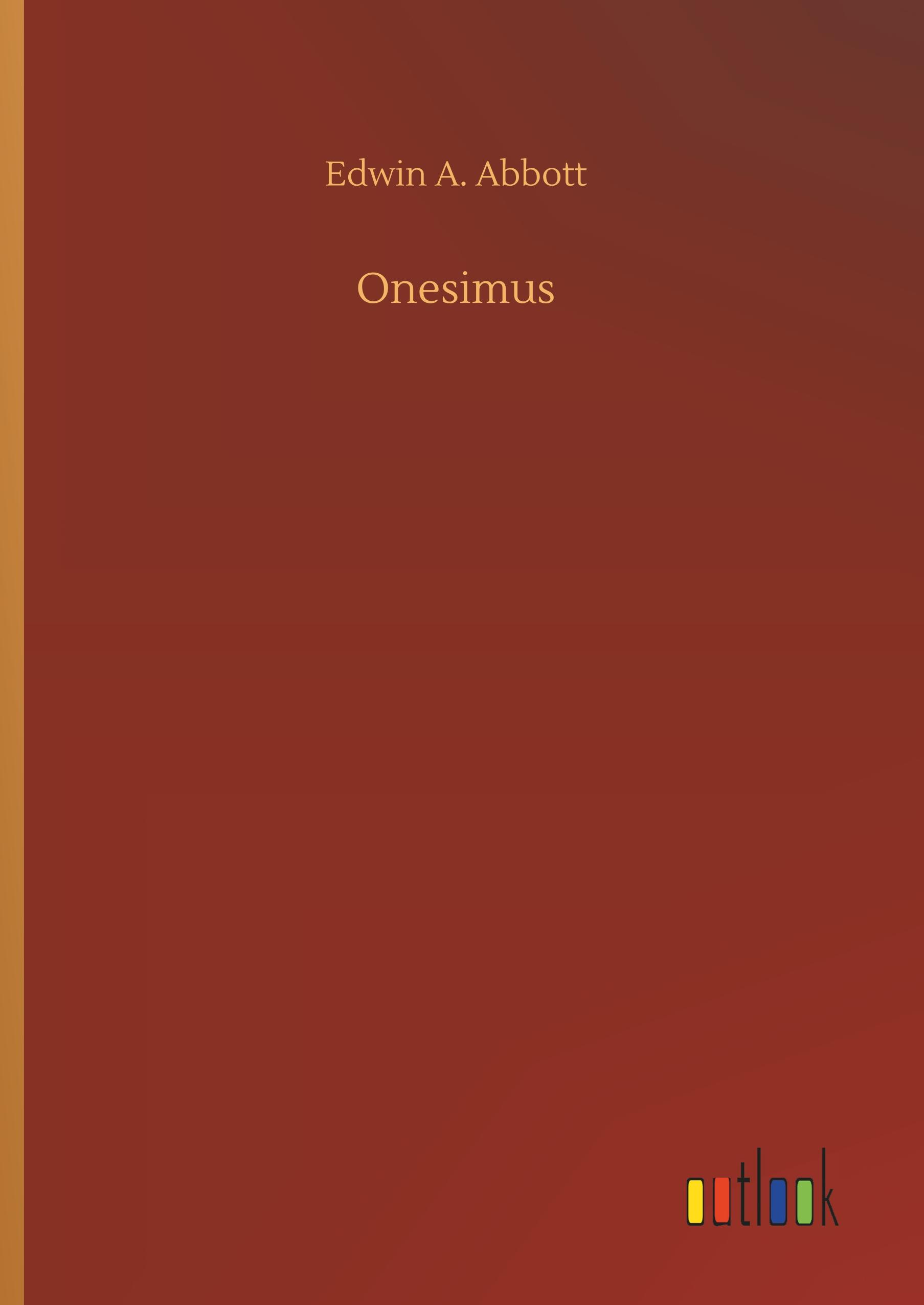 Vorderes Coverbild Onesimus
