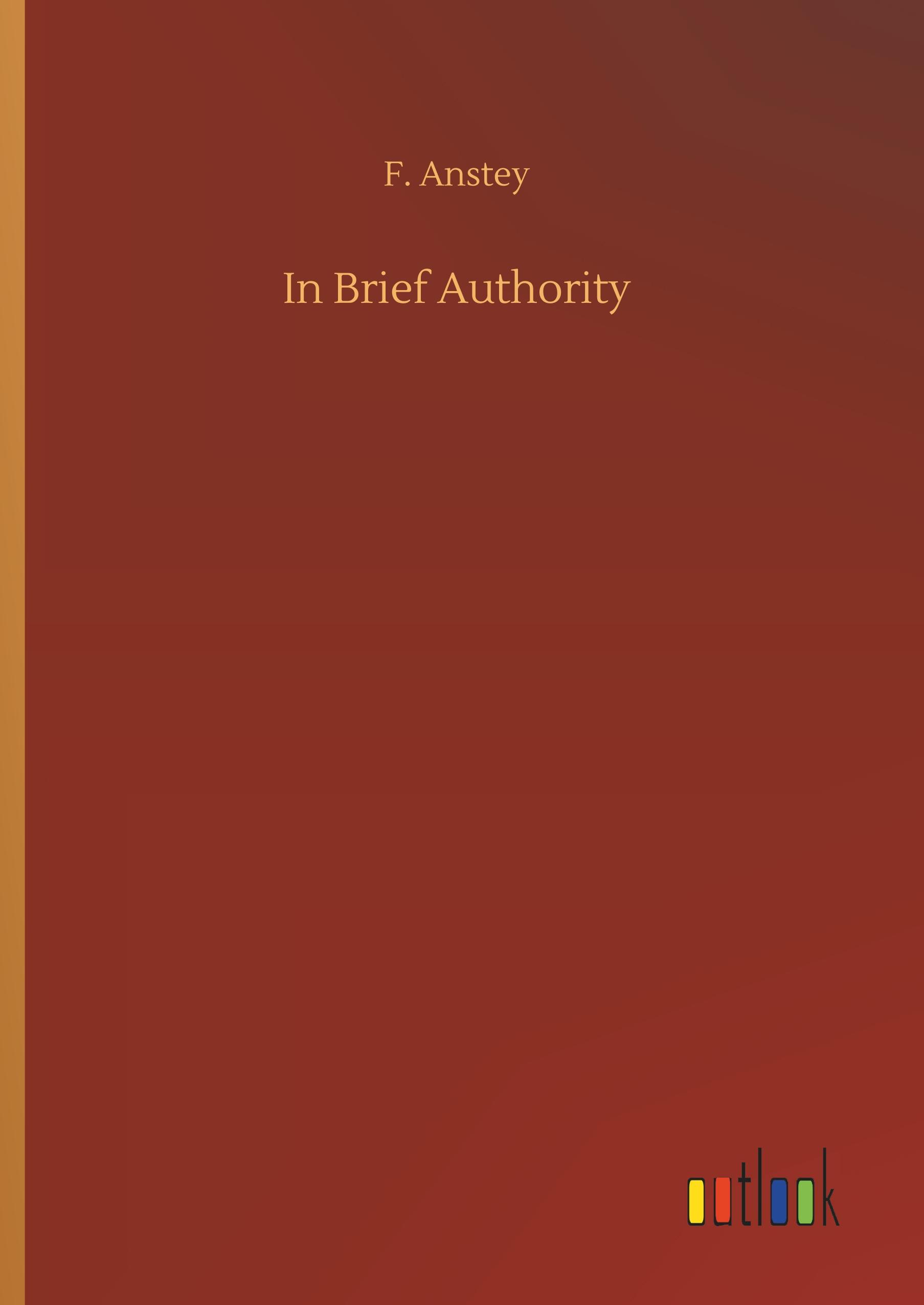 Vorderes Coverbild In Brief Authority