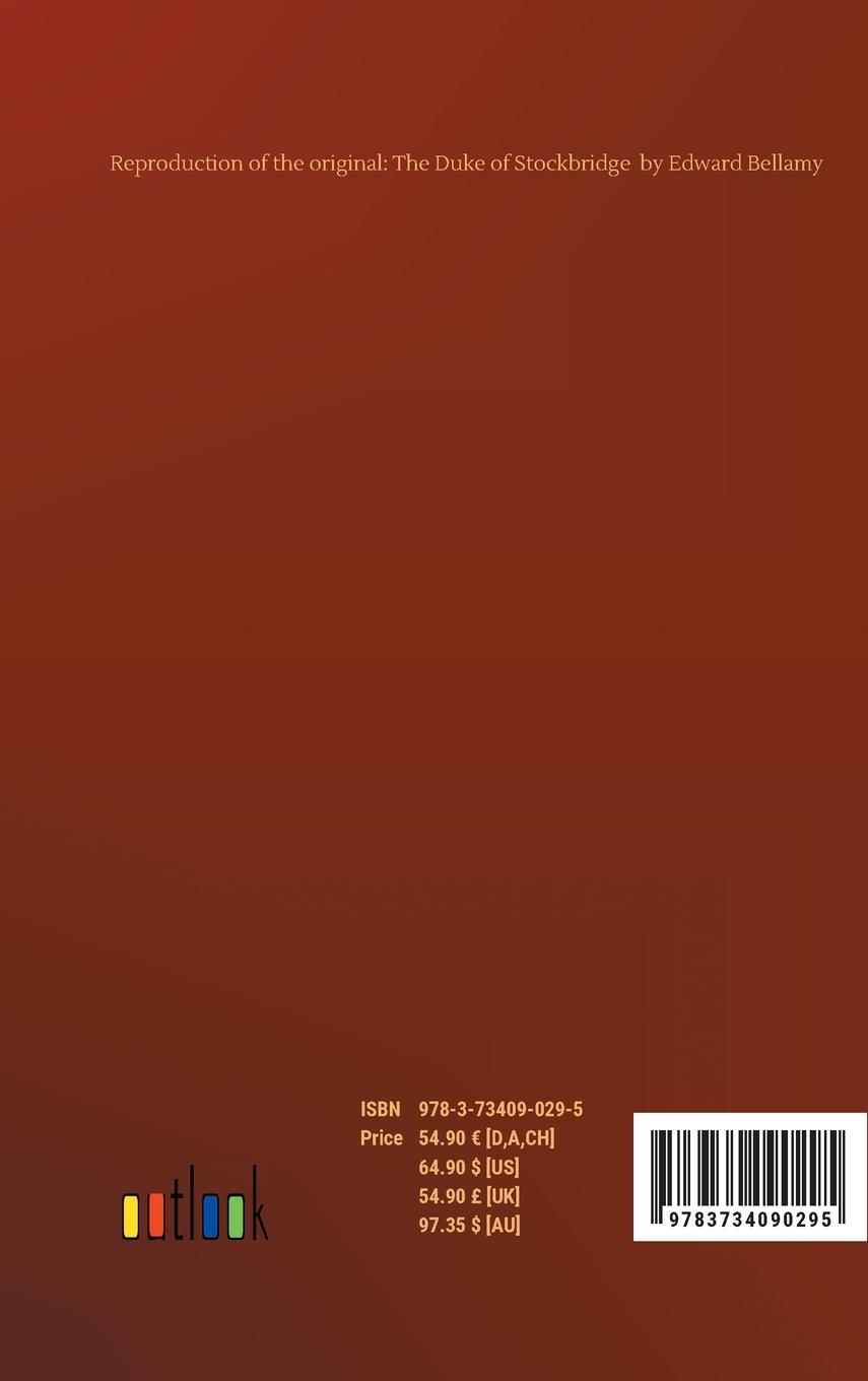 Rückseitencover The Duke of Stockbridge