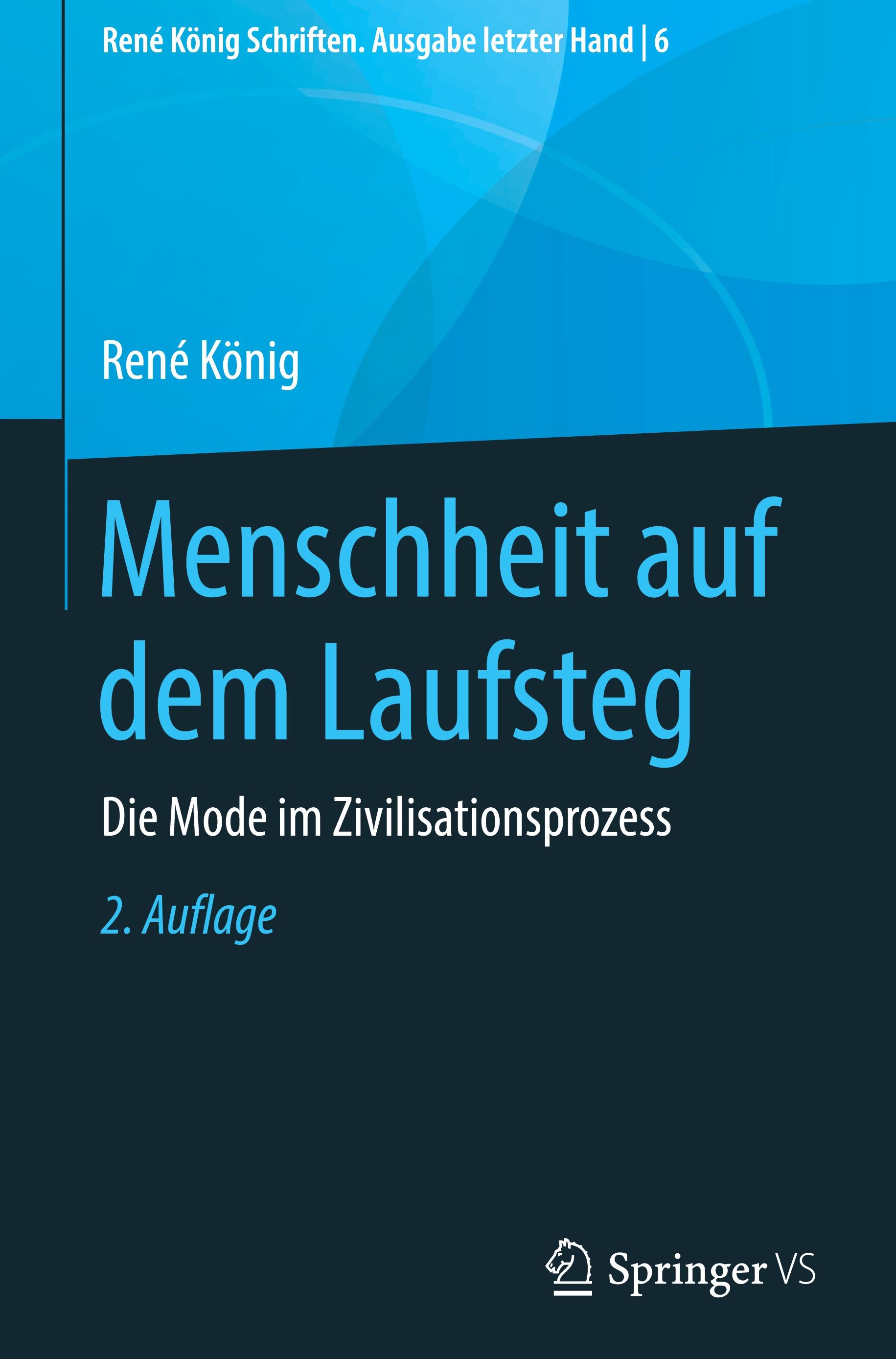 Vorderes Coverbild Menschheit auf dem Laufsteg