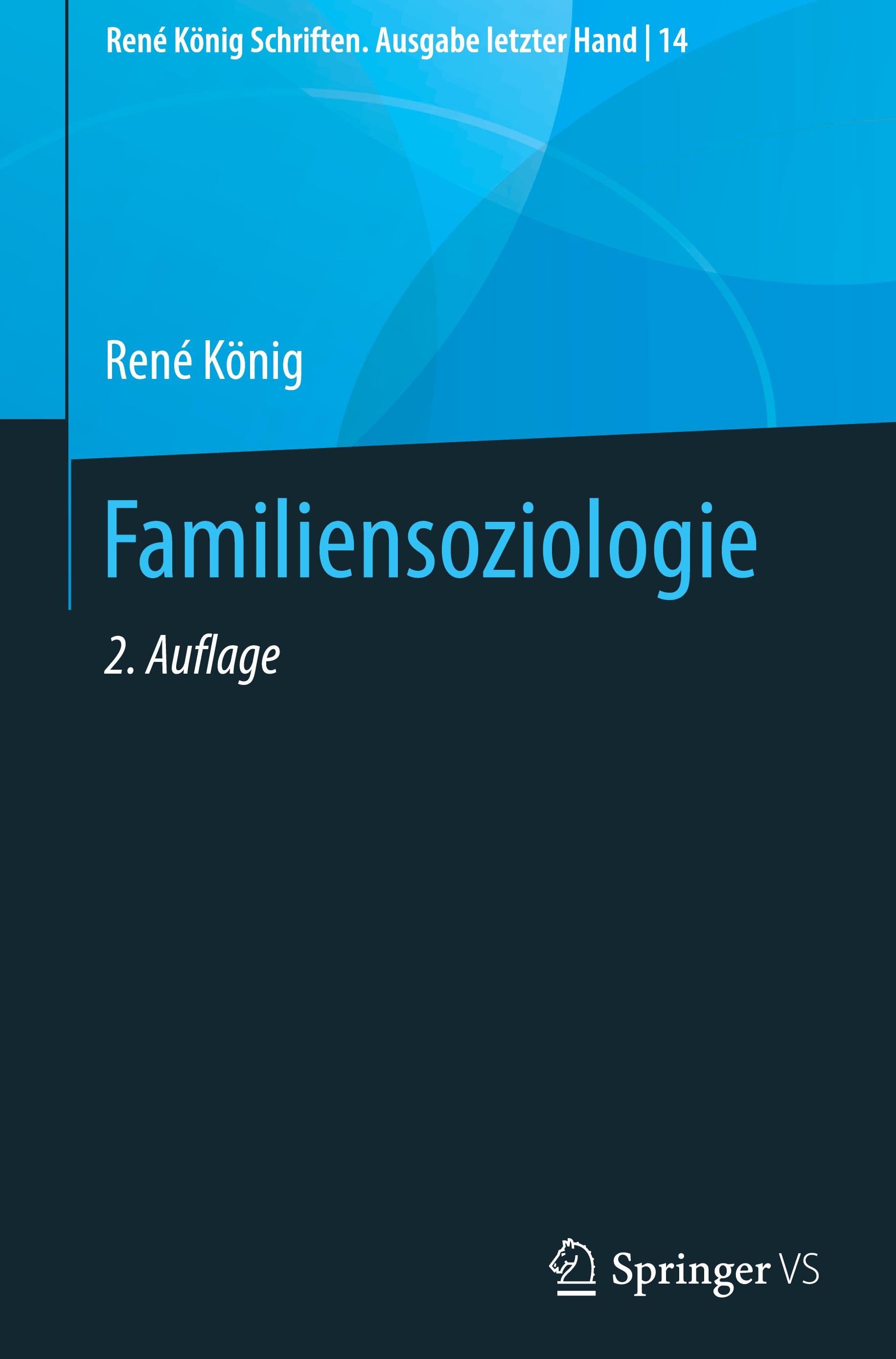 Vorderes Coverbild Familiensoziologie