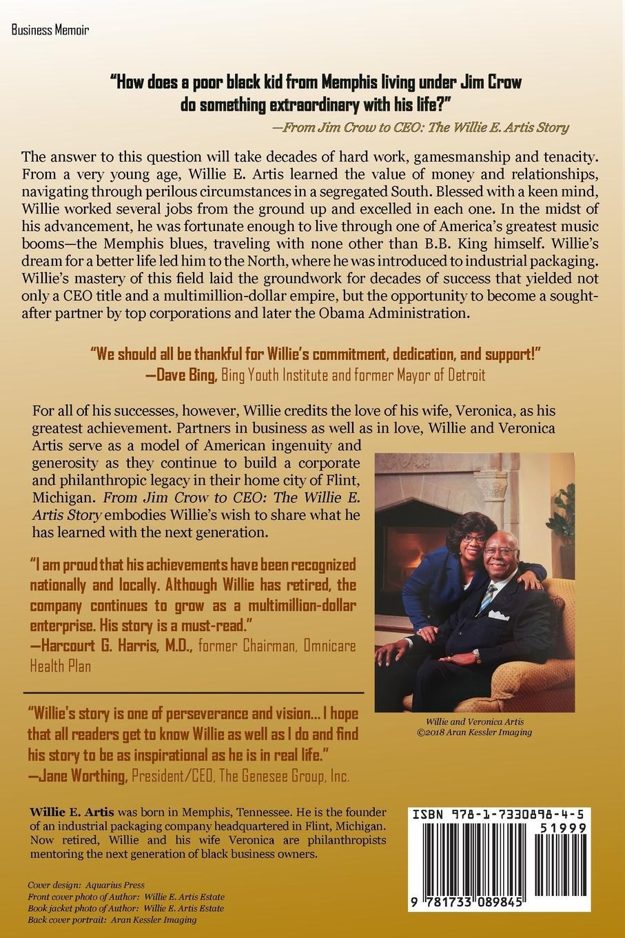 Rückseitencover From Jim Crow to CEO