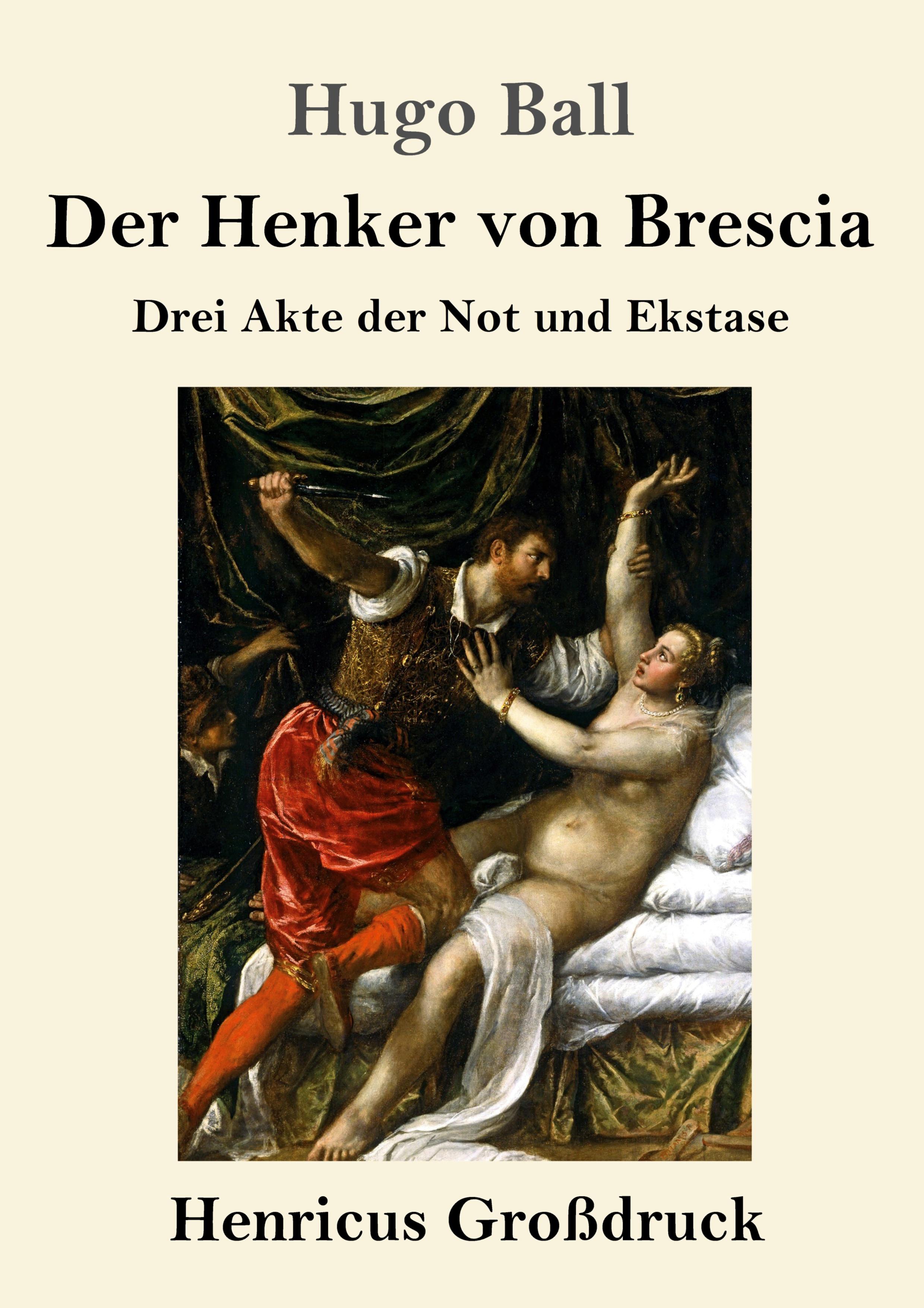 Vorderes Coverbild Der Henker von Brescia (Großdruck)