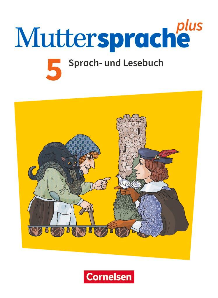 Vorderes Coverbild Muttersprache plus 5. Schuljahr. Schülerbuch