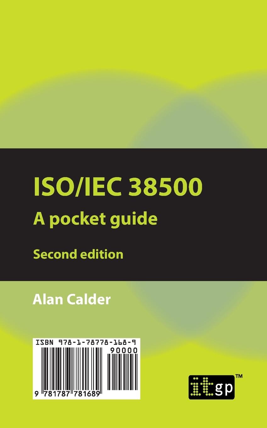 Rückseitencover ISO/IEC 38500
