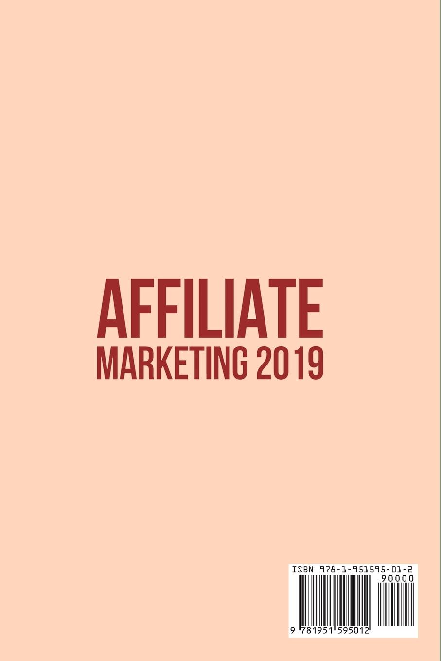 Rückseitencover Affiliate Marketing 2019