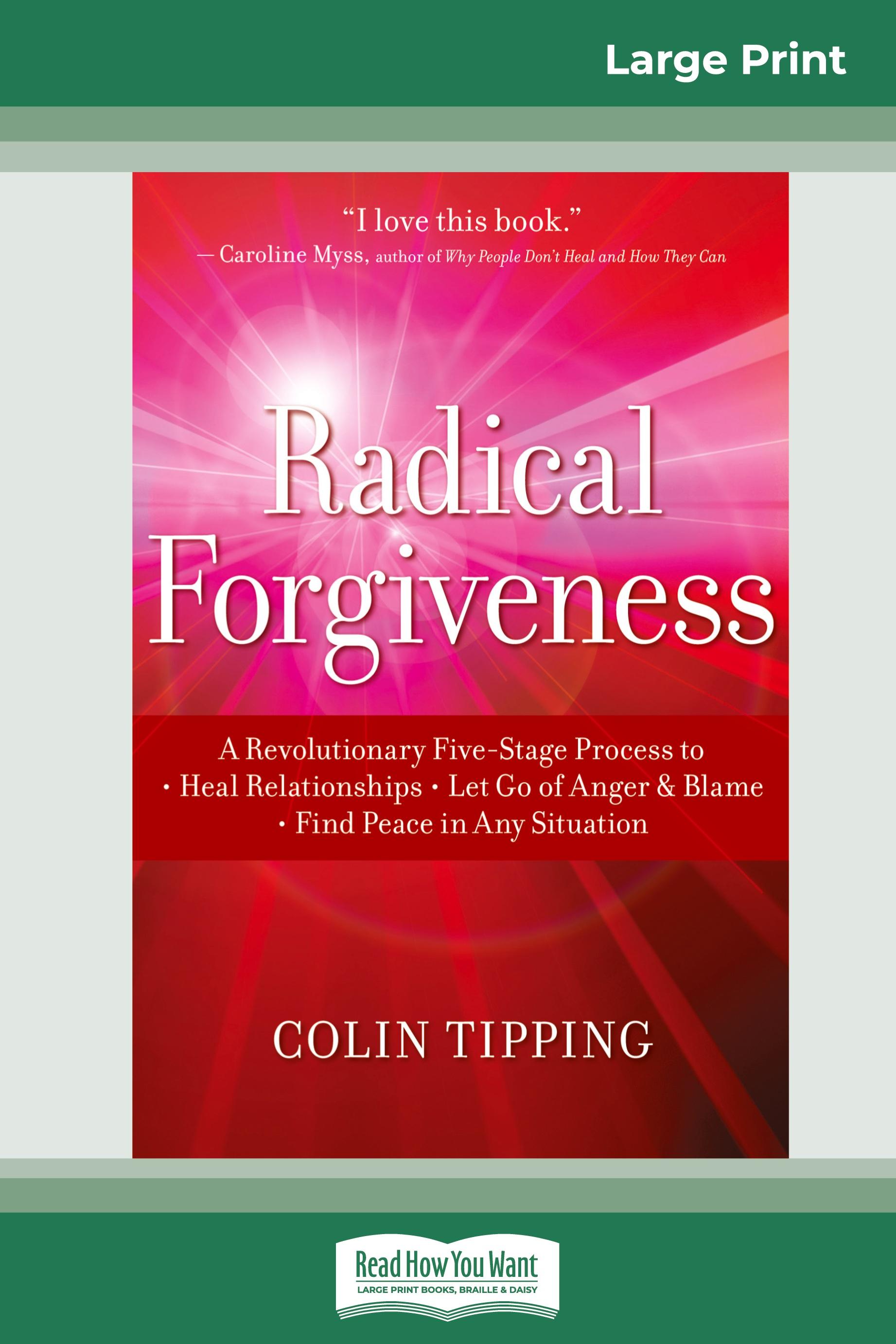 Vorderes Coverbild Radical Forgiveness