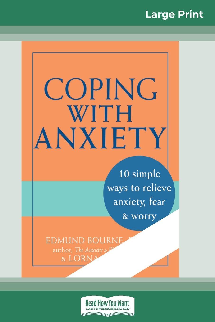 Vorderes Coverbild Coping with Anxiety (16pt Large Print Edition)
