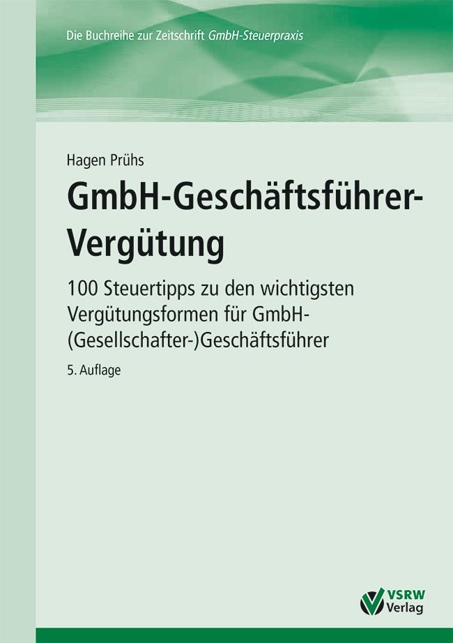 Vorderes Coverbild GmbH-Geschäftsführer-Vergütung