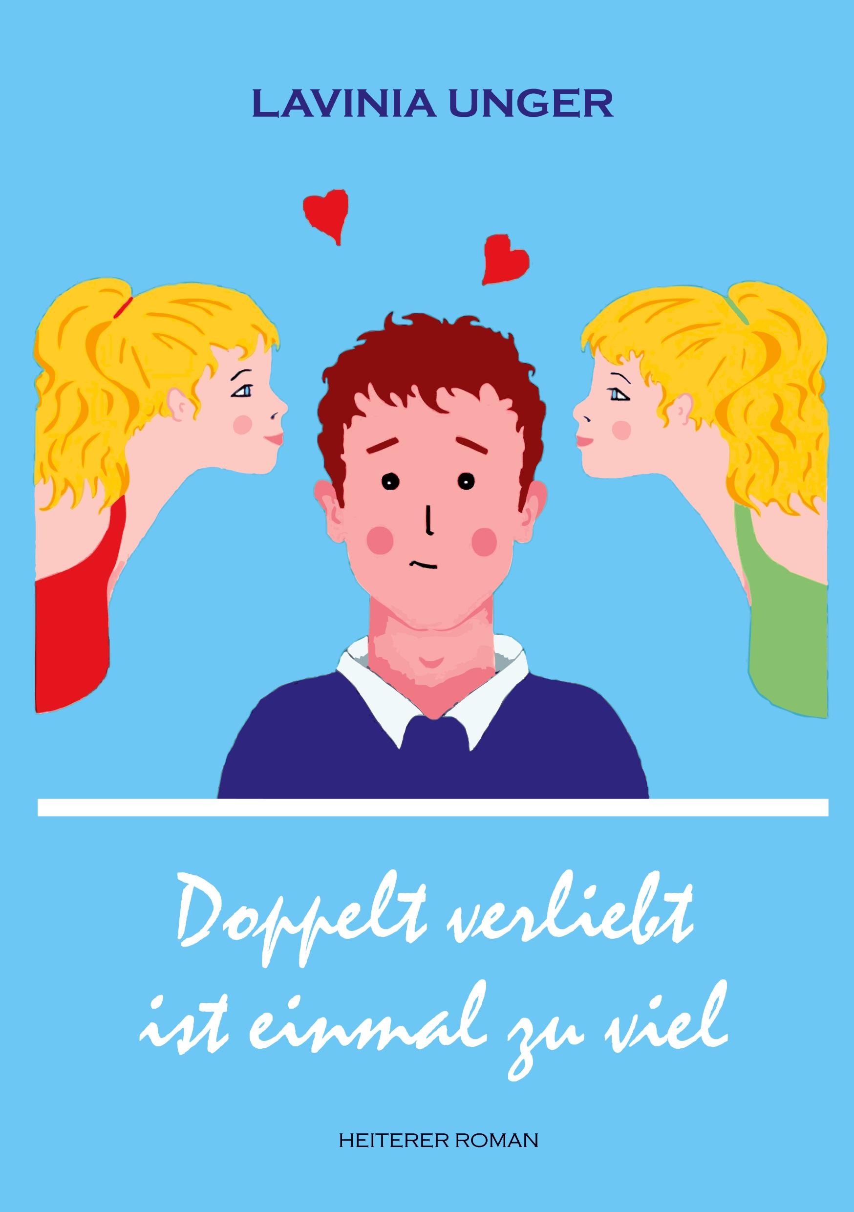 Vorderes Coverbild Doppelt verliebt ist einmal zu viel
