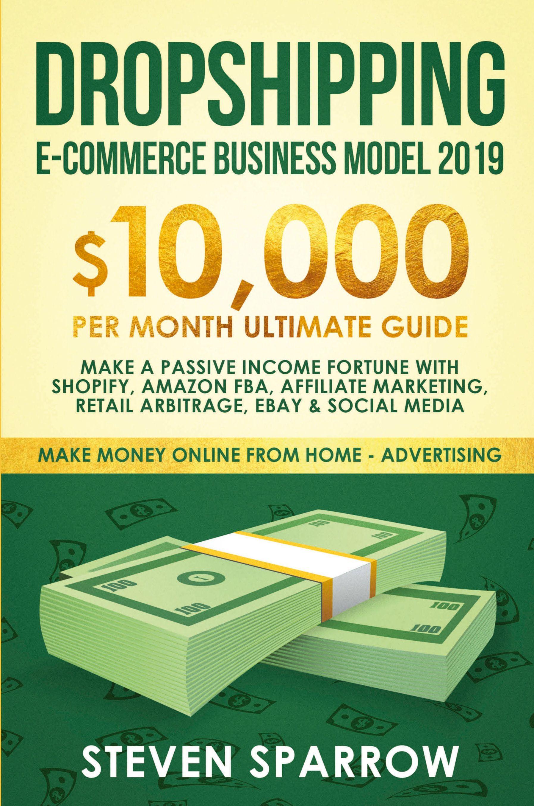 Vorderes Coverbild Dropshipping E-commerce Business Model 2019