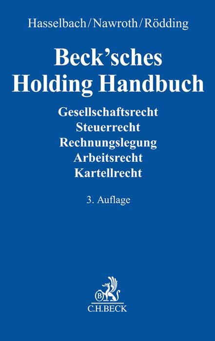 Vorderes Coverbild Beck'sches Holding Handbuch